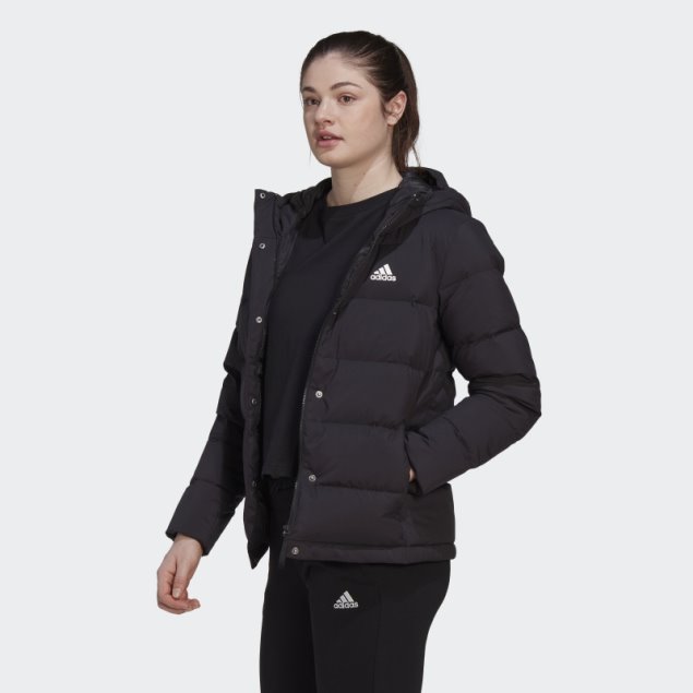 Chaqueta Con Capucha Helionic Adidas Negro