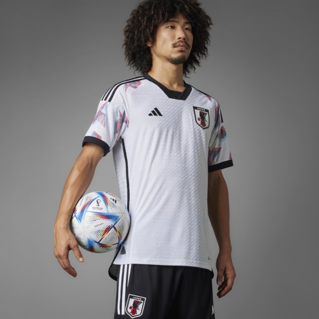 Camiseta Japon 22 Autentica Visitante Adidas Blanca