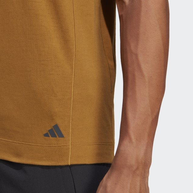 Adidas Yoga Camiseta De Entrenamiento Bronce