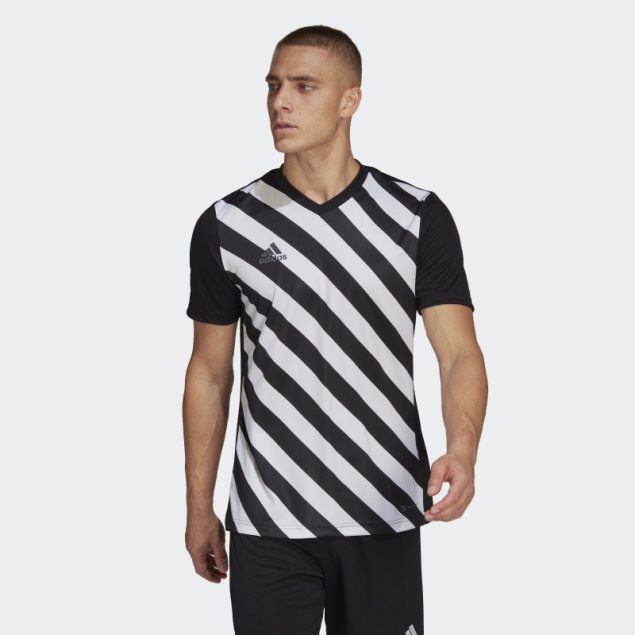 Adidas Camiseta Entrada 22 Graphic Negro Elegante