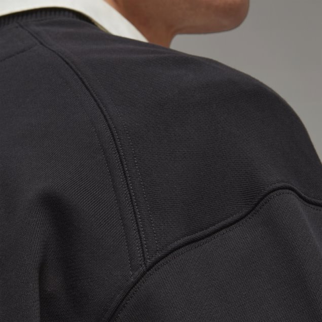 Adidas Y-3 Jersey De Felpa De Algodón Orgánico Con Estilo