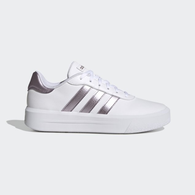 Adidas Court Plataforma Zapatos Púrpura Mate Met