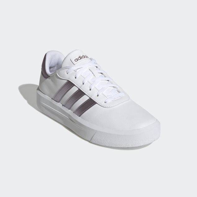Adidas Court Plataforma Zapatos Púrpura Mate Met