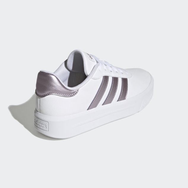 Adidas Court Plataforma Zapatos Púrpura Mate Met