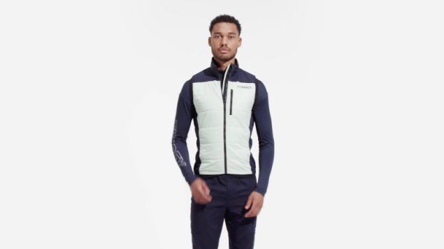 Adidas Terrex Primaloft Chaleco Aislante Híbrido Verde