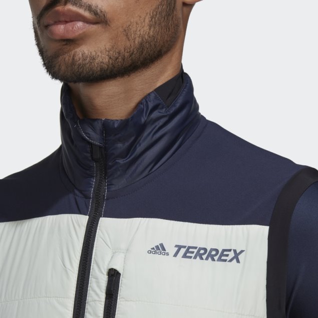 Adidas Terrex Primaloft Chaleco Aislante Híbrido Verde