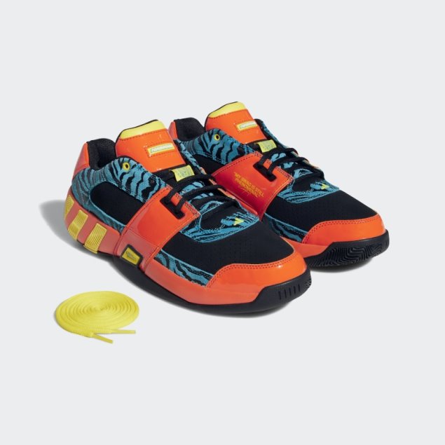 Zapatillas De Baloncesto Agent Gil Restomod Adidas Naranja
