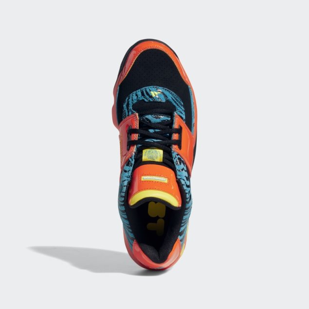 Zapatillas De Baloncesto Agent Gil Restomod Adidas Naranja