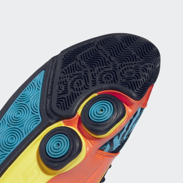 Zapatillas De Baloncesto Agent Gil Restomod Adidas Naranja