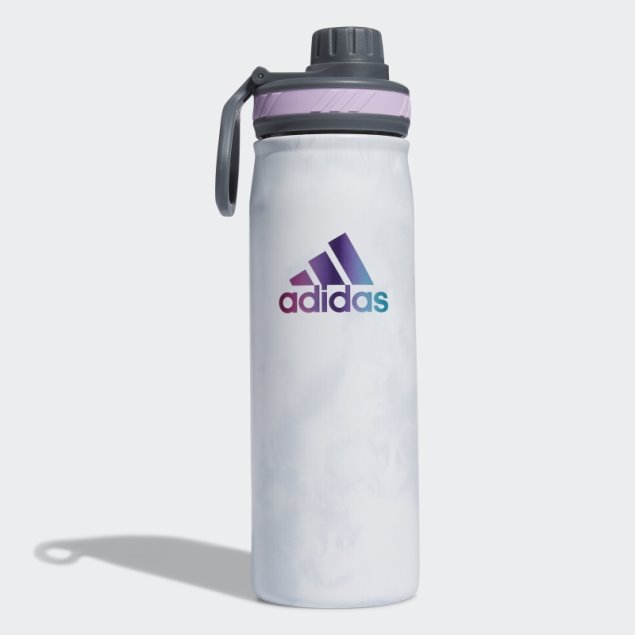 Botella Acero 600 Ml Blanco Adidas