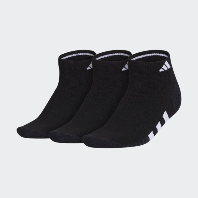Calcetines Adidas Acolchados Corte Bajo 3 Pares Gris