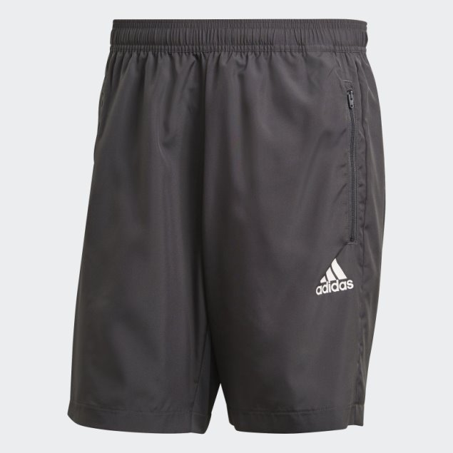 Pantalón Corto Deportivo Gris Aeroready Diseñado Para Moverse Adidas