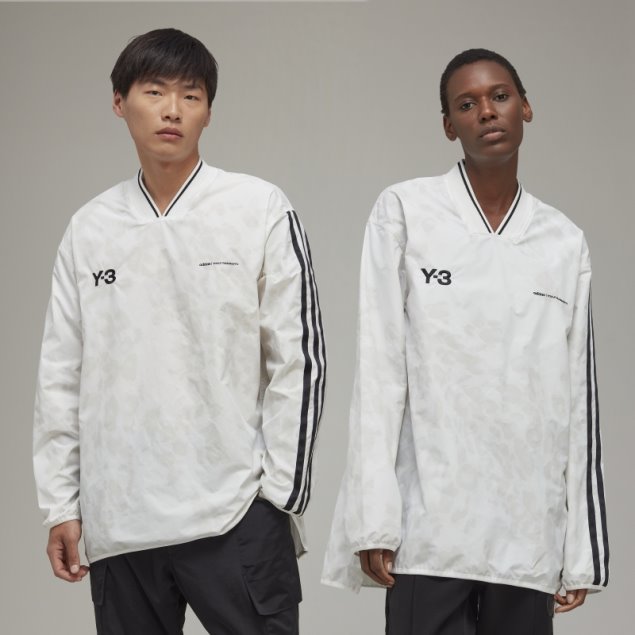 Adidas Y-3 Playera De Manga Larga Con 3 Rayas