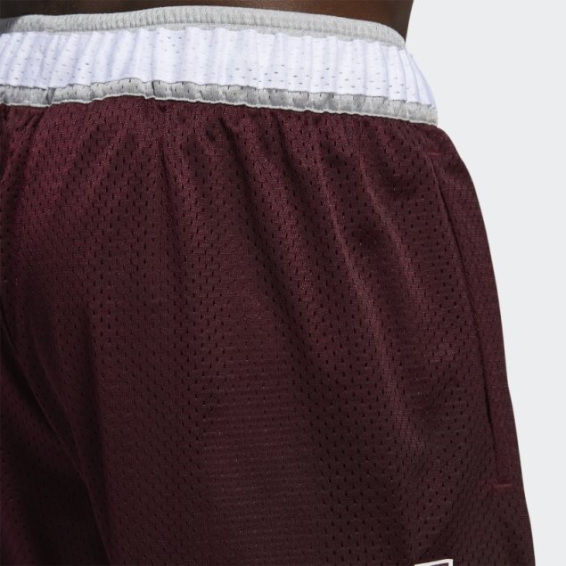 Pantalones Cortos Aggies Swingman Adidas Granate