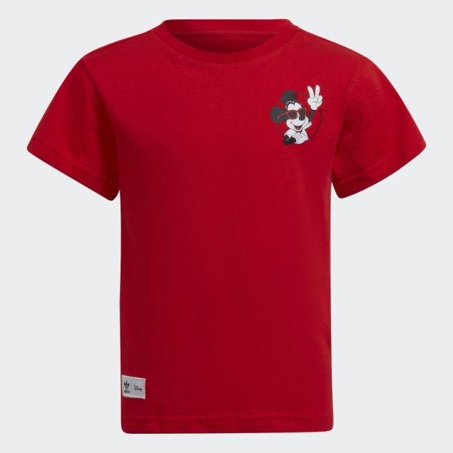 Camiseta Roja Disney Mickey Y Sus Amigos Adidas
