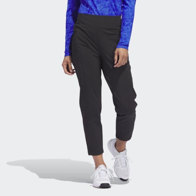Pantalones Tobilleros De Golf Negros Adidas Ultimate365 Tour Pull-on