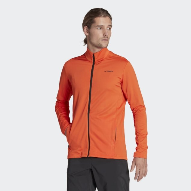 Chaqueta Polar Con Cremallera Completa Naranja Terrex Multi Primegreen Adidas