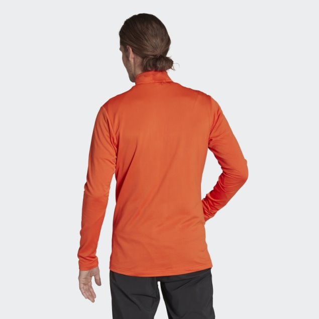 Chaqueta Polar Con Cremallera Completa Naranja Terrex Multi Primegreen Adidas