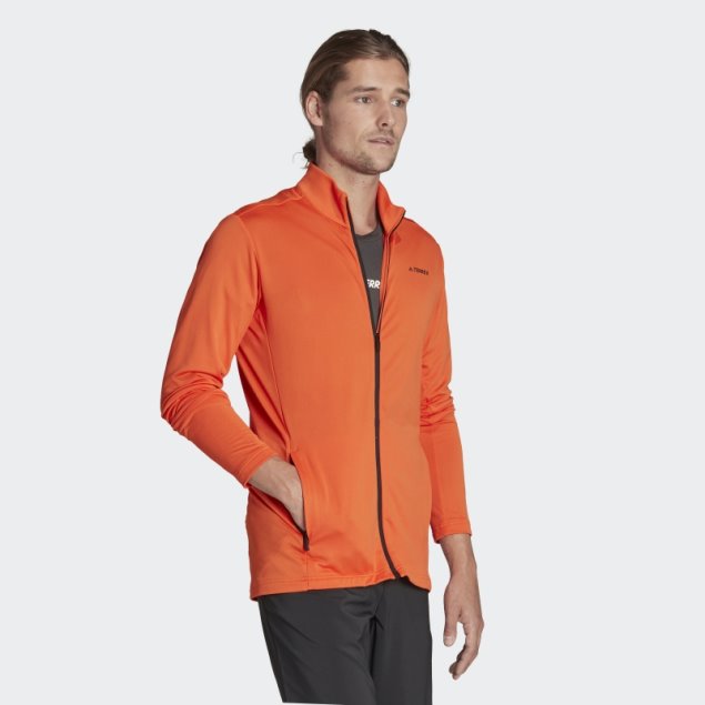 Chaqueta Polar Con Cremallera Completa Naranja Terrex Multi Primegreen Adidas