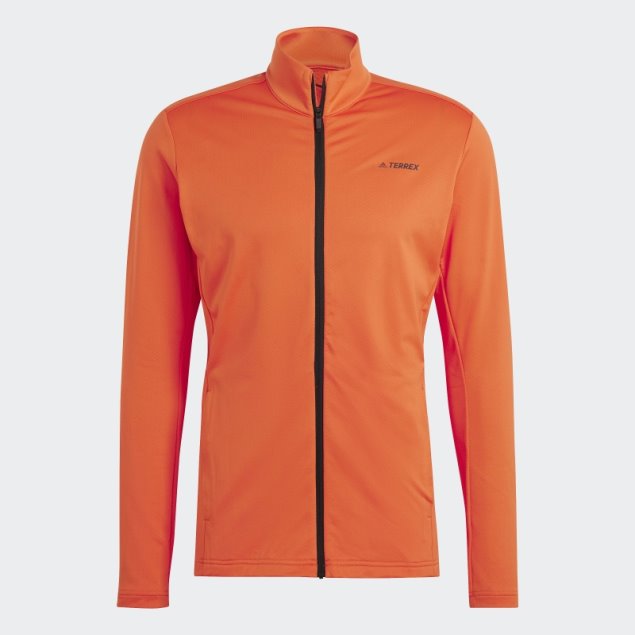 Chaqueta Polar Con Cremallera Completa Naranja Terrex Multi Primegreen Adidas