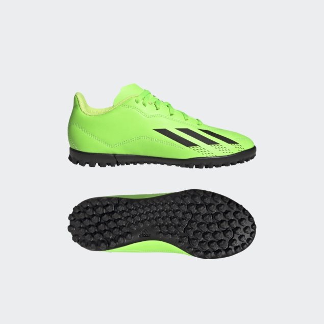 Verde Adidas X Speedportal.4 Zapatos De Césped Artificial