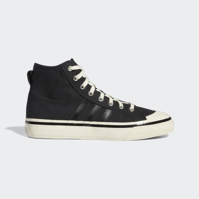 Zapatillas Adidas Nizza Hi Rf 74 Negras