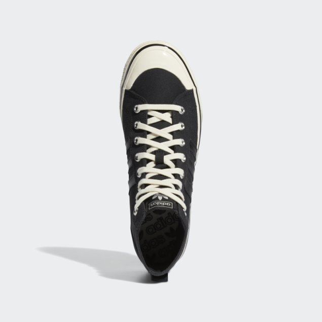 Zapatillas Adidas Nizza Hi Rf 74 Negras