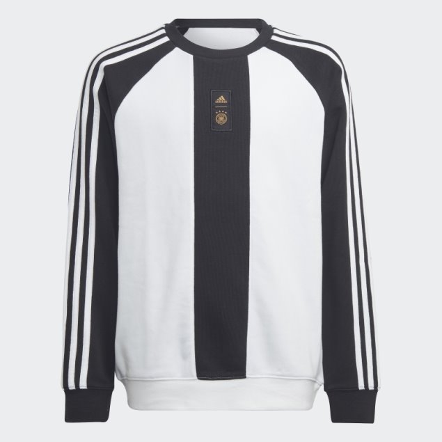 Sudadera Adidas Alemania Crew Negra