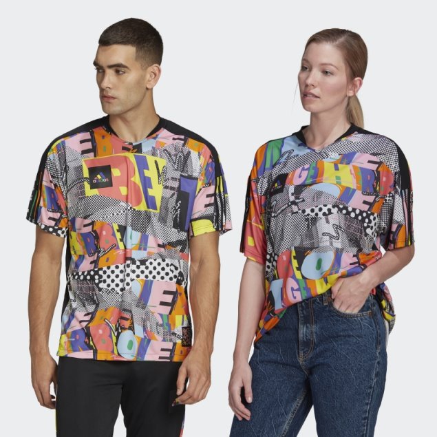 Tiro Orgullo Camiseta De Género Neutro Adidas Multicolor