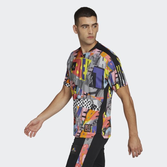 Tiro Orgullo Camiseta De Género Neutro Adidas Multicolor