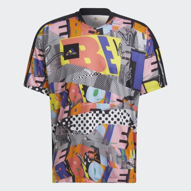 Tiro Orgullo Camiseta De Género Neutro Adidas Multicolor