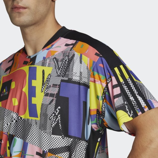 Tiro Orgullo Camiseta De Género Neutro Adidas Multicolor