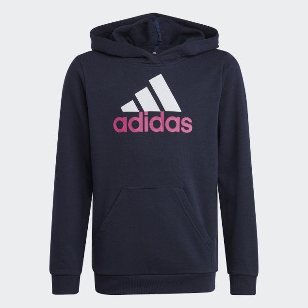 Adidas Sudadera Con Capucha De Algodón Con Logo Grande De Dos Colores Tinta De Adidas