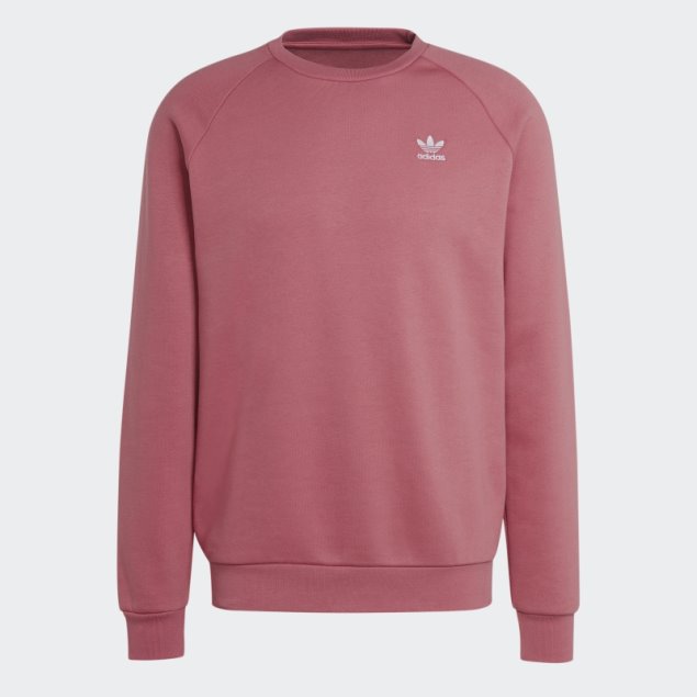 Sudadera Rosa Con Cuello Redondo Adidas Trefoil Essentials