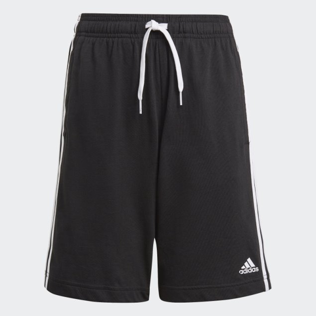 Pantalones Cortos Adidas Essentials 3-stripes Negro Caliente