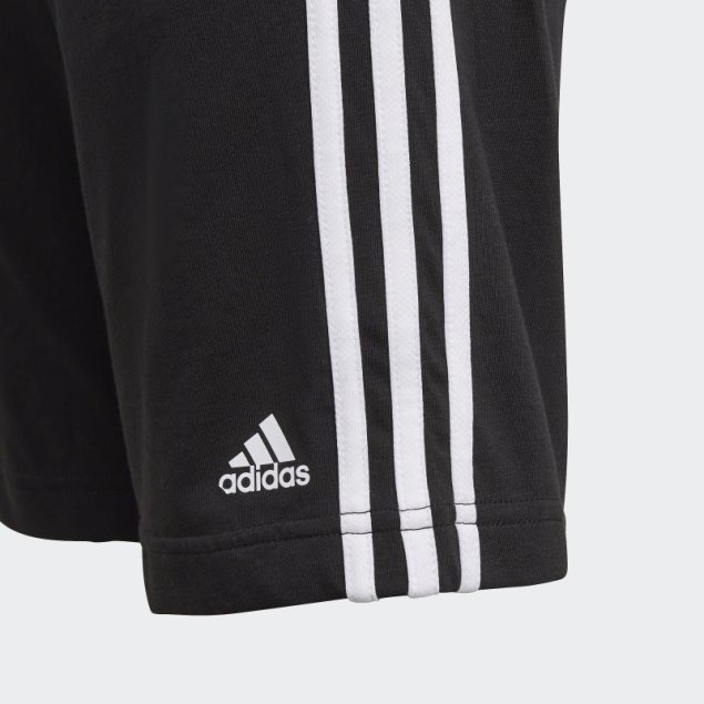 Pantalones Cortos Adidas Essentials 3-stripes Negro Caliente