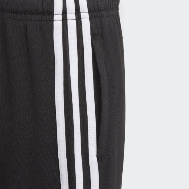 Pantalones Cortos Adidas Essentials 3-stripes Negro Caliente