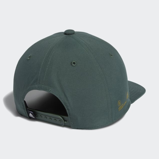 Adidas Verde óxido Offset 3-bar Gorra Snapback