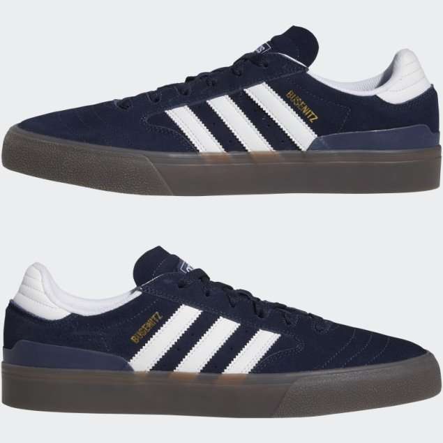 Azul Pájaro Adidas Busenitz Vulc 2.0 Zapatos