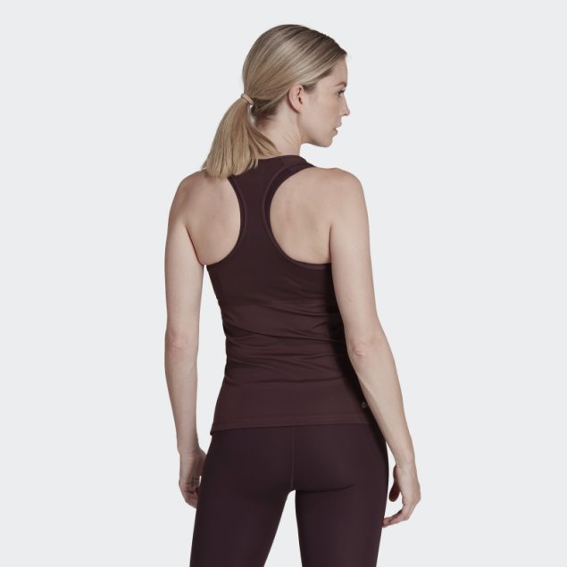 Camiseta De Entrenamiento Granate Techfit Racerback Adidas