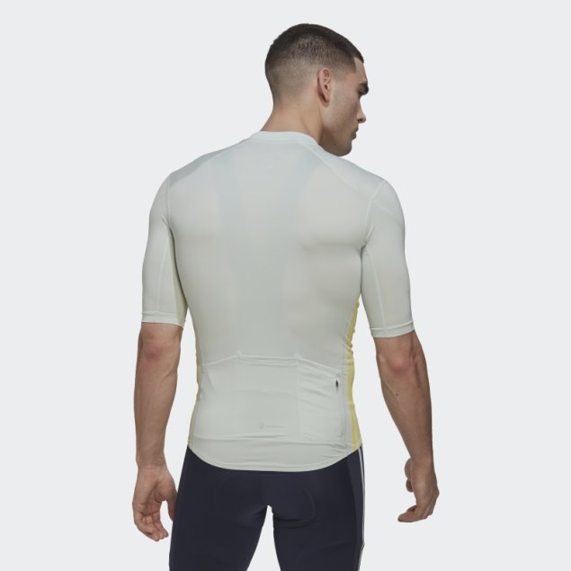 Adidas Maillot Ciclista Manga Corta Amarillo Moda