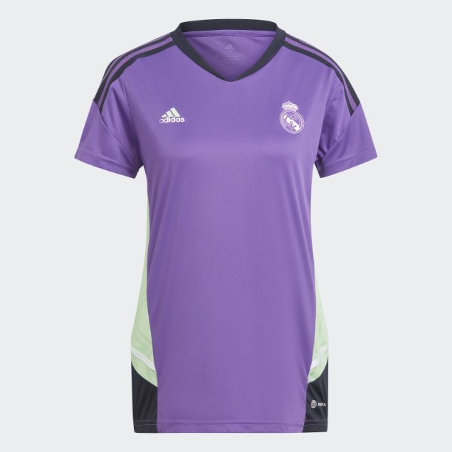 Camiseta De Entrenamiento Real Madrid Condivo 22 Adidas Violeta