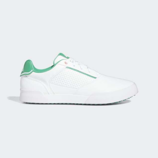 Zapatos De Golf Sin Clavos Retrocross Blancos Adidas