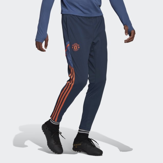 Pantalón De Chándal De Entrenamiento Condivo 22 Azul Marino Del Manchester United Adidas