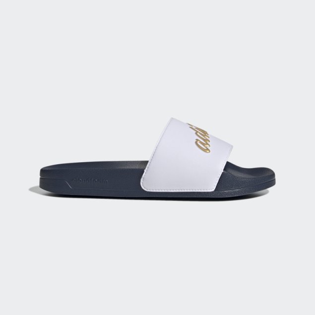 Chanclas Adidas Adilette Dorado Metalizado