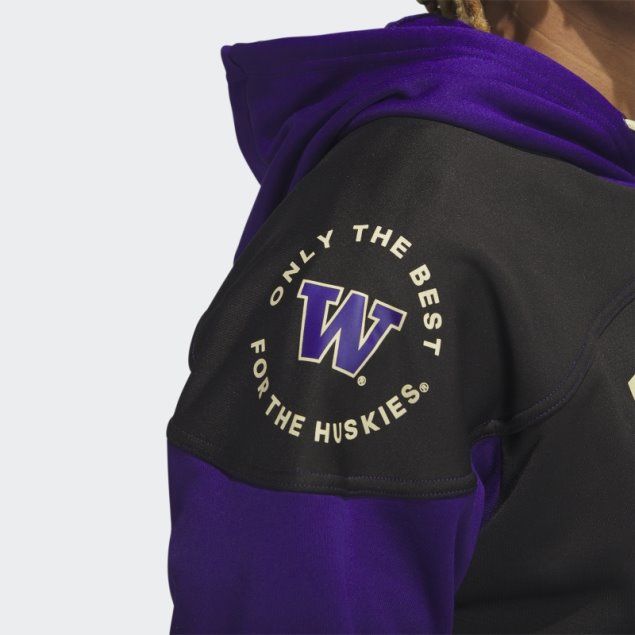 Huskies Estadio Sudadera Con Capucha Negro Adidas