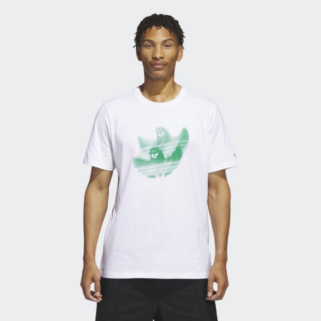 Camiseta Gráfica Shmoofoil Adidas Blanca