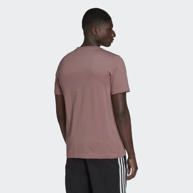 Adidas Camiseta Violeta Adicolor Classics Con Trébol