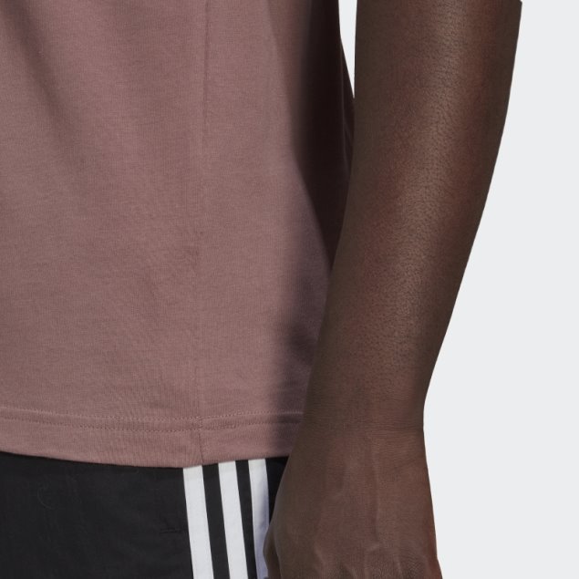 Adidas Camiseta Violeta Adicolor Classics Con Trébol