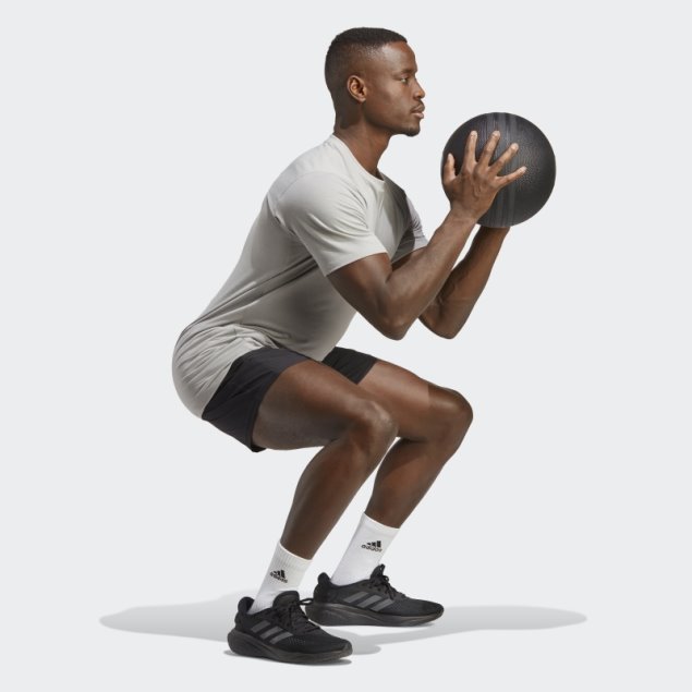 Diseñado Para Entrenamiento Camiseta Mgh Gris Sólido Adidas